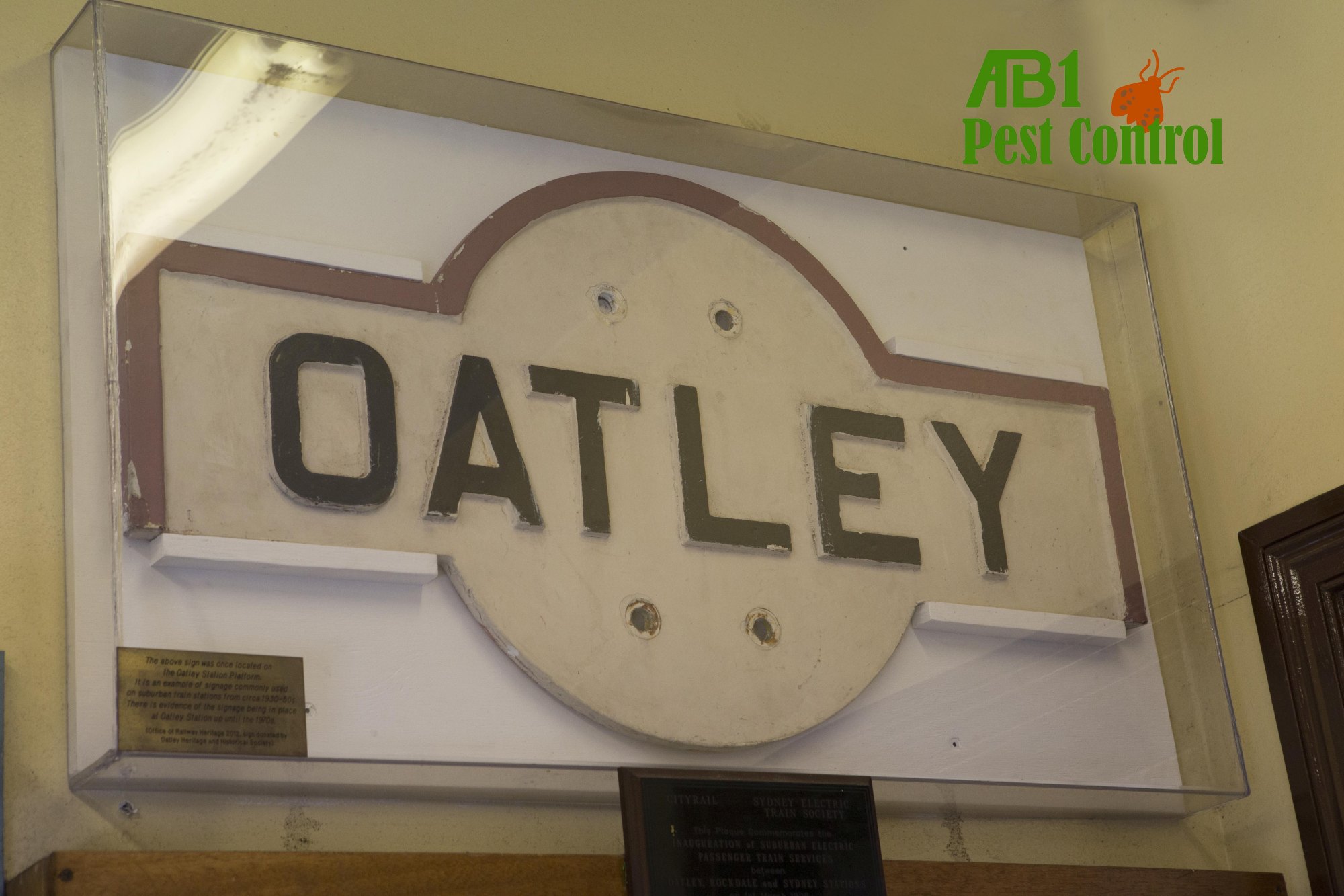 Oatley Railway Station Sign