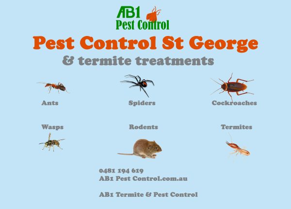 St George Pest Identification Card