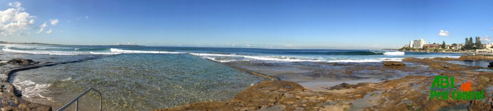 Cronulla Rock Pool At Beach